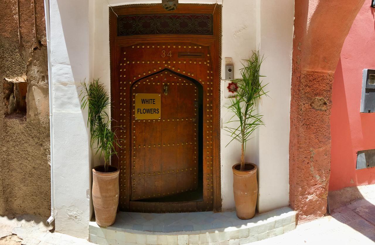 Riad White Flowers Hotel Marraquexe Exterior foto